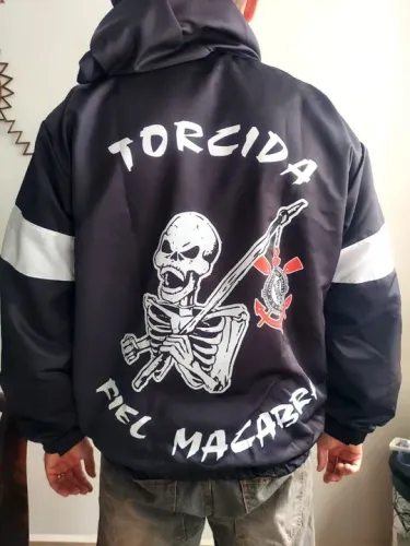 Corta vento Fiel Macabra Corinthians