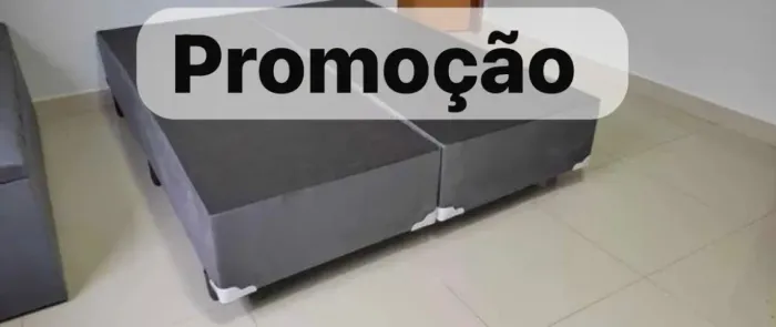 Cama box suporte solteiro 