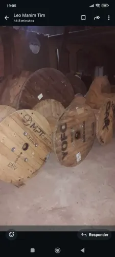 Carreteis/Bobinas para fazer mesas Grandes 