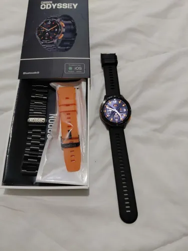 Smartwatch Carbon Odyssey - Bluetooth e 2 pulseiras