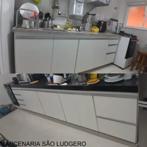 Armário Cozinha Baixo e Cima de Pia