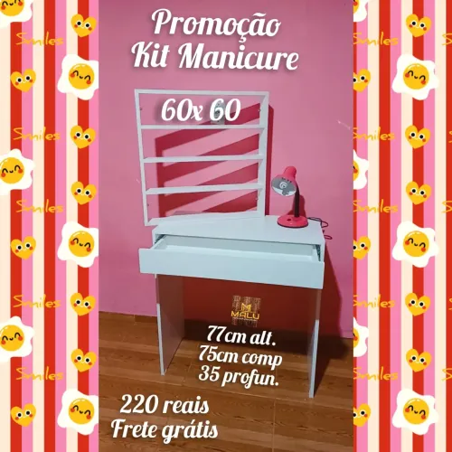 Kit mesa manicure 