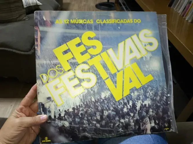 Raridade LP Festival Dos Festivais / As 12 Músicas