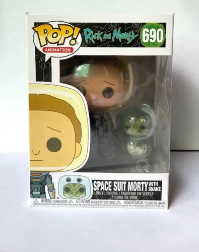 Funko Rick and Morty Space Suit Morty With Snake 690