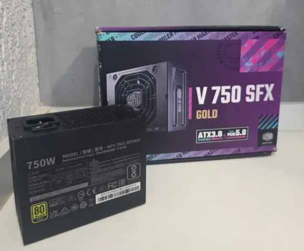 FONTE 750W COOLER MASTER V750 SFX (GOLD FULL MODULAR)