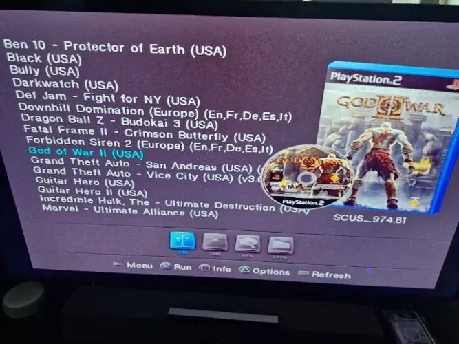 HD Externo 500GB Compatível com PS2 - Uzimanu Importados