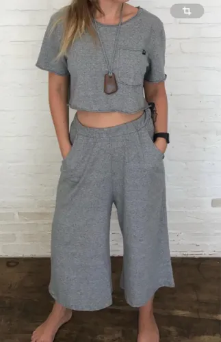 PANTACURT MOLETOM ÓTIMO PARA YOGA