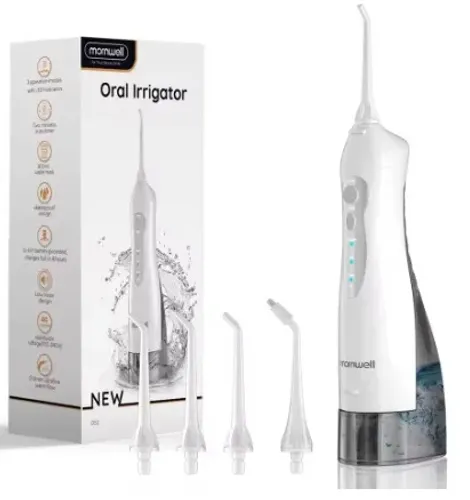 Irrigador Bucal Mornwell D52 - 300ml - 4 jatos, - 3 modos - IPX7 - Aceito cartão e entrego