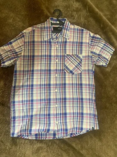Camisa Hurley Xadrez TAM M Original