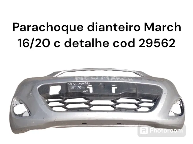 Parachoque Dianteiro March 16/20 c Detalhe