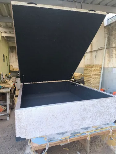 Cama box bau nova embalada