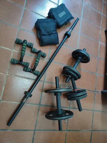 Equipamentos para treinar em casa