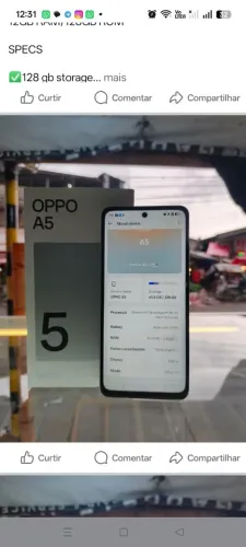 Oppo A5 256 gb