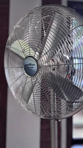 Ventilador Britânia Inox vintage NOVO!