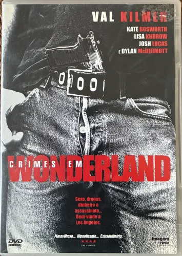 DVD CRIMES EM WONDERLAND
