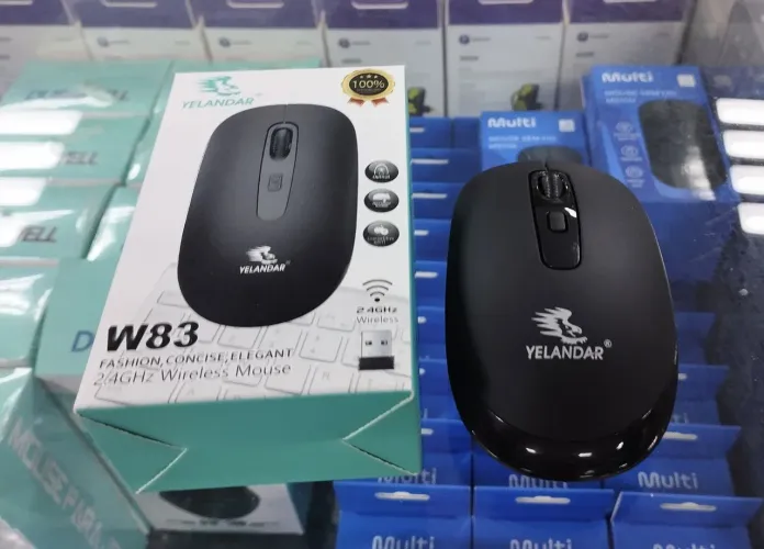 Mouse sem fio ergonomico W83 2.4Ghz