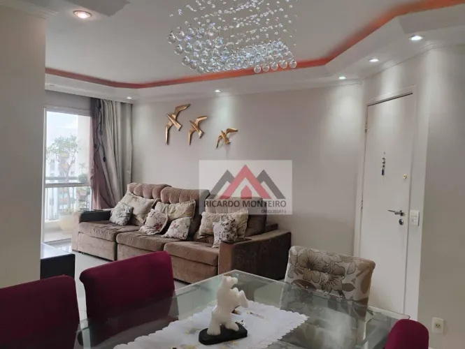 Apartamento MOBILIADO com 3 dormitórios para alugar, 107 m² por R$ 7.840/mês - Mooca - São