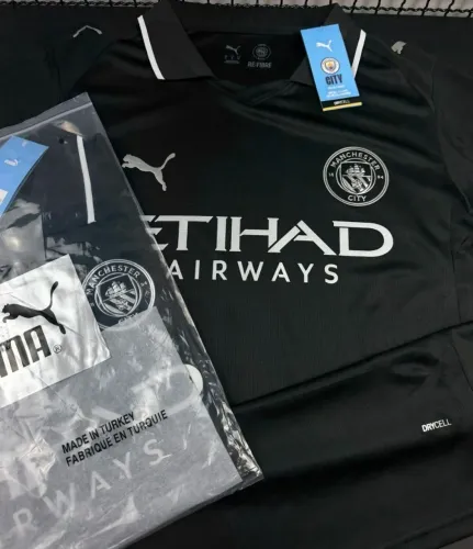 Camisa Manchester city Preta Puma tamanho GG ou EGG 