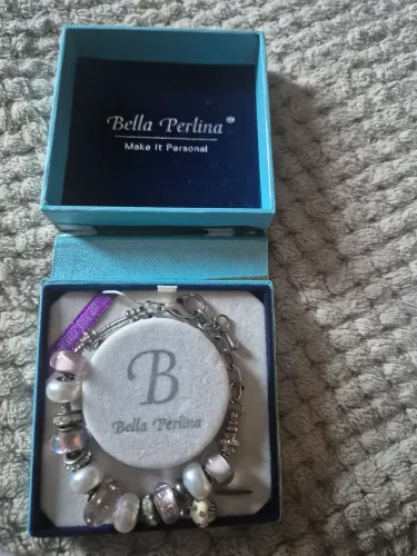 Pulseira com Berloques Bella Perlina