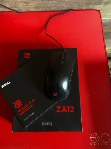 Mouse Gamer Zowie ZA12 - Ótimo Estado, Sensor Perfeito (FPS)