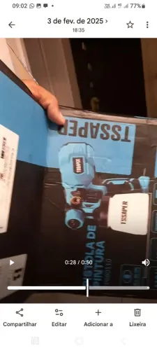 Pistola de pintura tssap