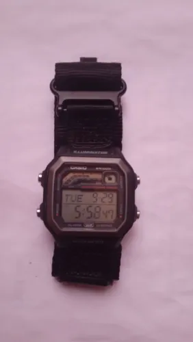 Relógio digital Casio ws 1600h Original pulseira tática