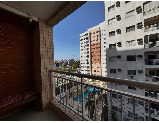 Torres trivento 3/4(1 suite) semi-mobiliado 4.900,00