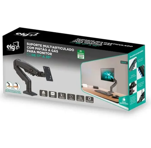 Braço Articulado monitor gamer ate 34p novo