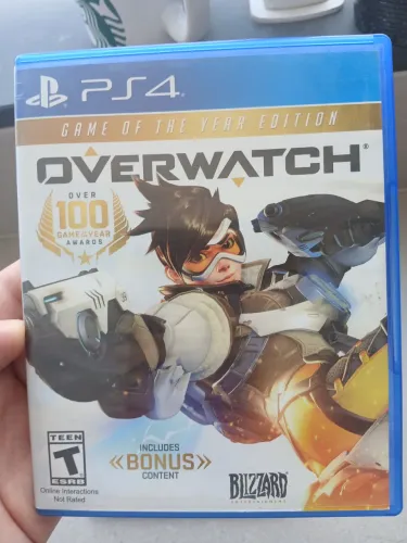 Overwatch - mídia física- ps4/ps5