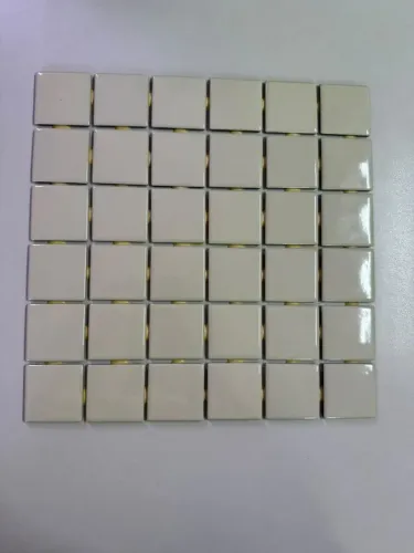 Pastilha de porcelanato jatobá 5x5