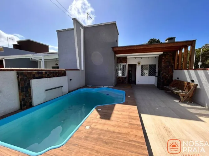Casa com 3 dormitórios à venda, 95 m² por R$ 690.000 - Jardim da Barra - Itapoá/SC