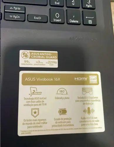 Notebook ASUS VivoBook RTX 2050