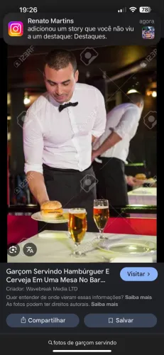 Atuo como Garçom para eventos, aniversários,etc