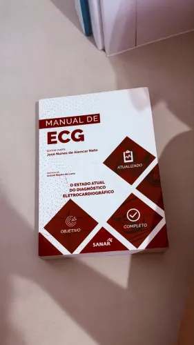 Livro manual de ecg sanar 