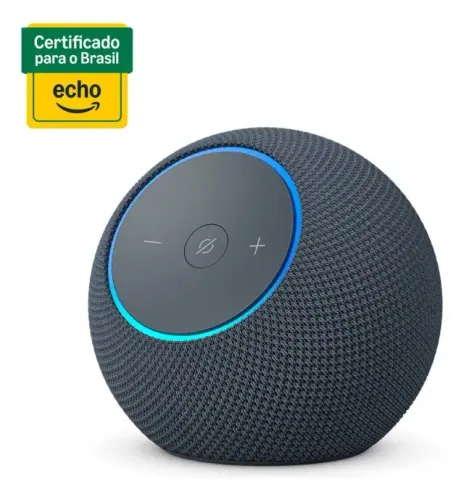 Echo Dot Max Smart Speaker Com Alexa Grafite Amazon Bivolt Preto
