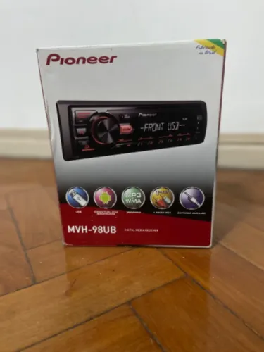 Rádio de carro nunca usado