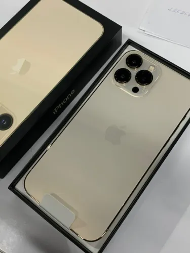 IPHONE 13 PRO MAX 128GB GOLD todo original 
