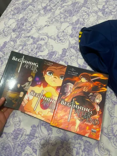 manga the beginning after the end volume 1, 2 e 3