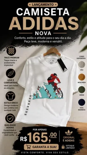 Camiseta Adidas - NOVA