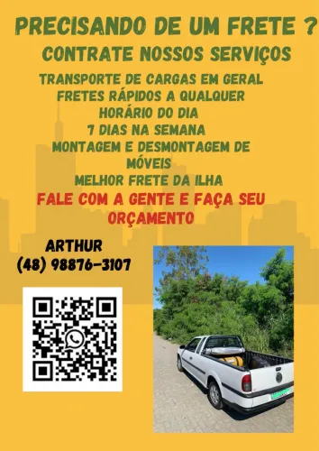 Fretes de cargas em geral 