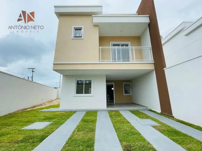 Portal do Sol - Casa com 4 quartos à venda, 127 m² por R$ 700.000 - Centro - Eusébio/CE
