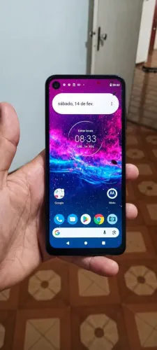 Celular Motorola one action 