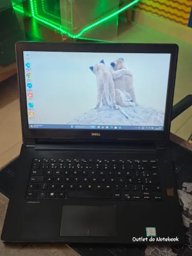 Notebook Dell Latitude 3470 Core i5 6Ger 8GB SSD120GB 14" Bat. Nova