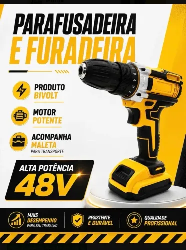 PARAFUSADEIRA E FURADEIRA