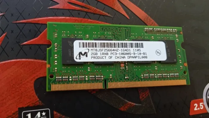 Memória RAM Micron 2GB (Notebook)