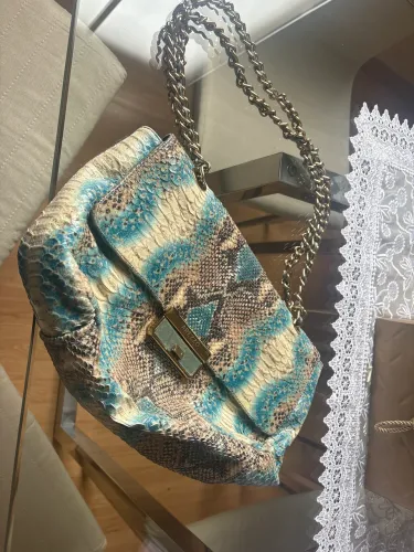 Bolsa tamanho médio original marca Arezzo  - Animal Print
