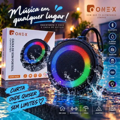 Caixa de som portátil 