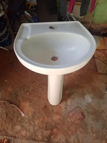 Pia para banheiro coluna