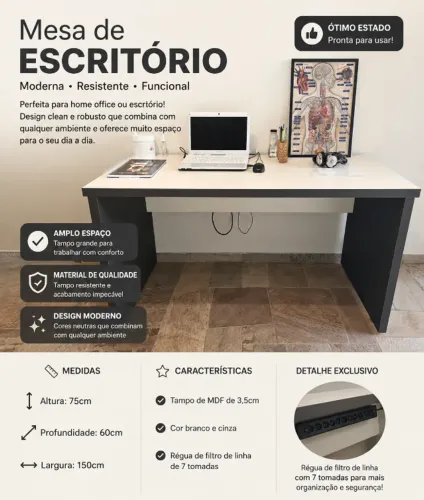 Mesa de escritório
