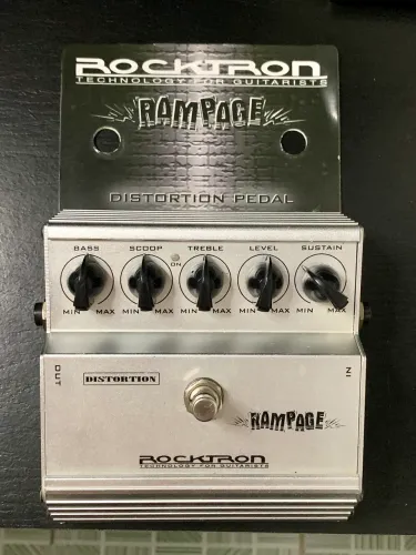 Pedal de DISTORTION RAMPAGE BOCKTRON